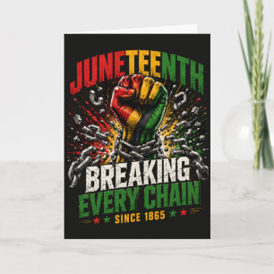 Juneteenth-frihet bryter varje kedja sedan 1865 kort