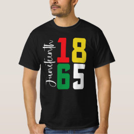Juneteenth-frihetsdag Svart historie firande T Shirt