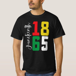 Juneteenth-frihetsdag Svart historie firande T Shirt