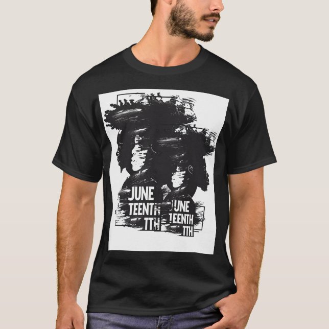 Juneteenth-frihetsfirande Design | Afrikansk  T Shirt (Framsida)