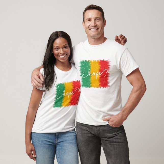 Juneteenth Hopp - Svart Historia T Shirt (Unisex)