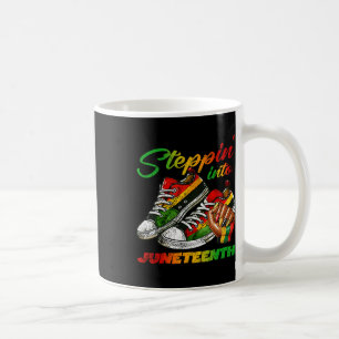 Juneteenth jag är stormen Svarta kvinnor svarta hi Kaffemugg