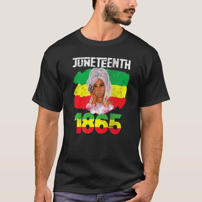 Juneteenth June 19th 1865 Juneteenth Freedom Day T Shirt (Framsida)