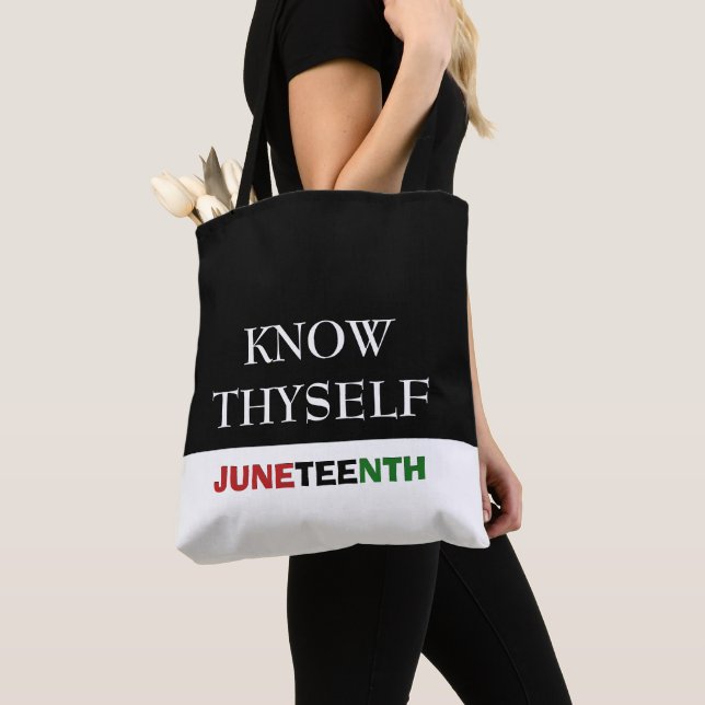 JUNETEENTH Know Thyself Tygkasse (Närbild)