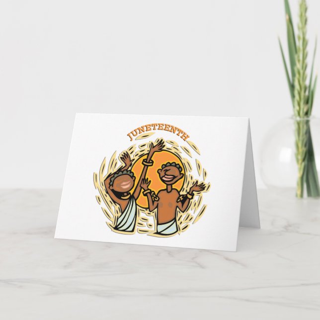 Juneteenth Kort (Framsida)