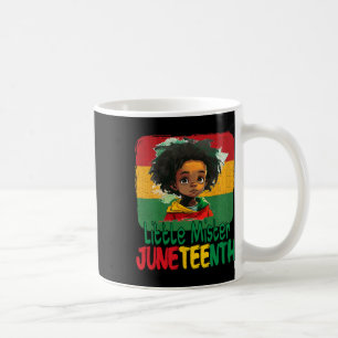 Juneteenth Little Mister Kids Svart Pojke Småbarn Kaffemugg