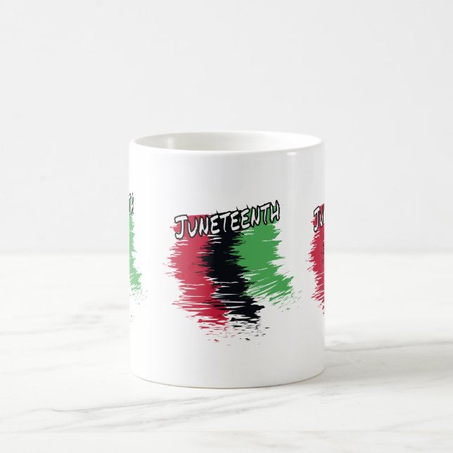 Juneteenth Magisk Mugg (Center)