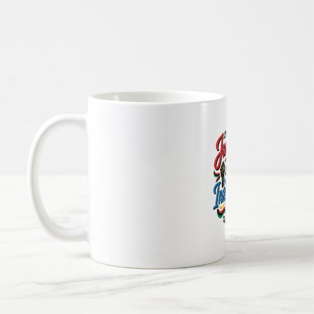 Juneteenth självständighetsdag Vintage Shirt Desig Kaffemugg (Vänster)