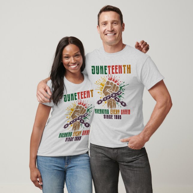 Juneteenth - Svart historia T Shirt (Unisex)