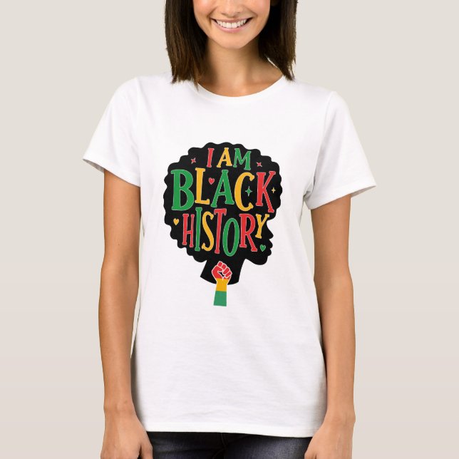 Juneteenth - Svart historia T Shirt (Framsida)