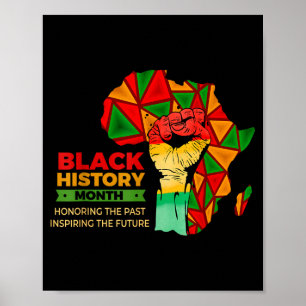 Juneteenth svarta historiemånaden stolthet knytnäv poster