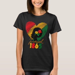 Juneteenth svarta kvinnor som minns mina förfäder t shirt