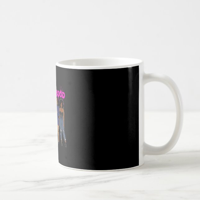 Juneteenth-systraskap syster hood vänner kaffemugg (Höger)
