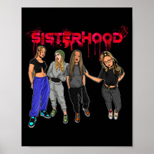 Juneteenth-systraskap systerskap vänner poster