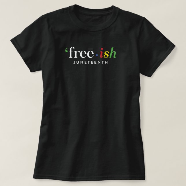 "・ JUNETEENTH T SHIRT (Design framsida)