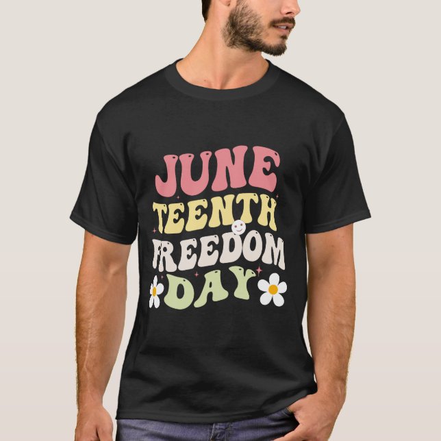 Juneteenth T-shirt för kvinnor Juneteenth  'T-shir (Framsida)