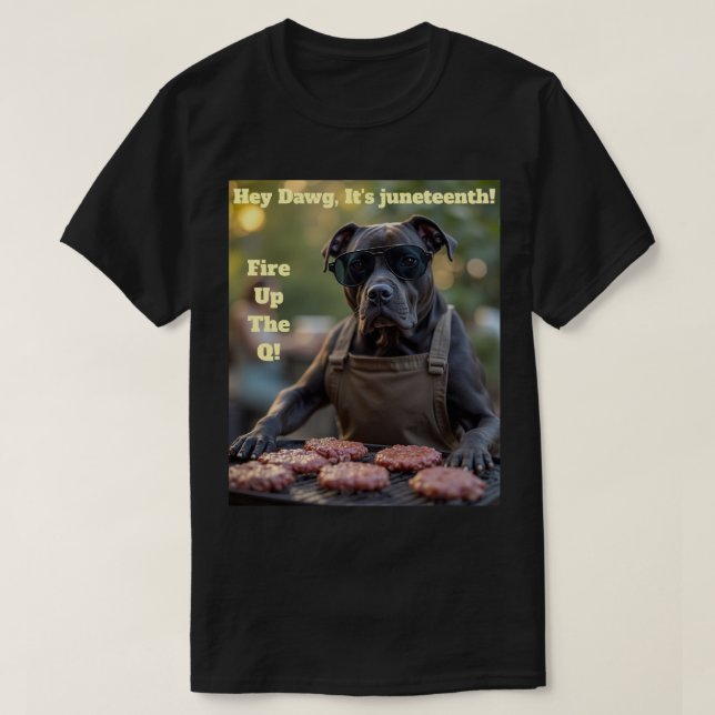 Juneteenth-tröja T Shirt (Design framsida)