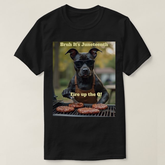 Juneteenth-tröja T Shirt (Design framsida)
