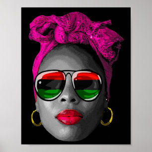 Juneteenth-tröjor Kvinnor Läkemedel Afro Docka Dro Poster