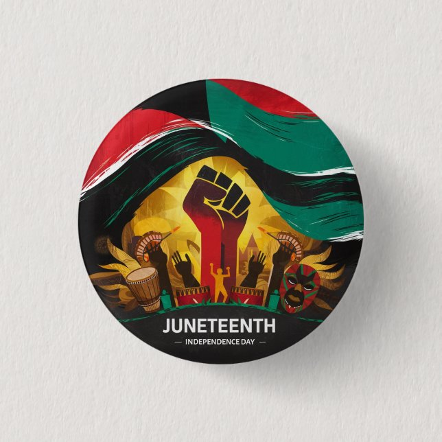 Junetelfte Independence day vinyl Knapp (Framsida)