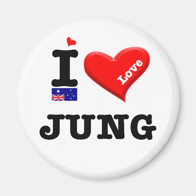 JUNG - I Kärlek Magnet (Framsidan)