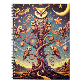 Jung Inspired Uggla Anteckningsbok