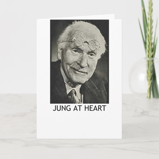 Jung på hjärta kort (Framsida)