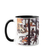 "Jungarna i Snö" Mugg för konstjulen