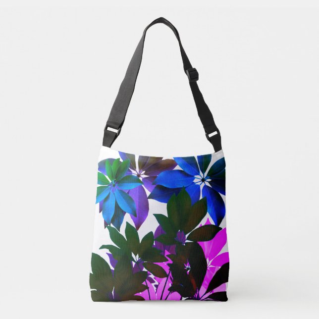 Jungelblad Cross-Body väska (Framsida)