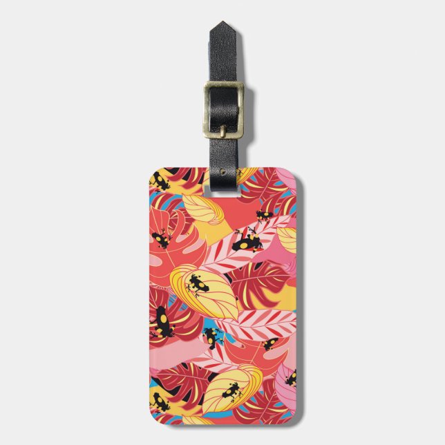 Jungelgrodor Bagagebricka (Vertikal Framsida)