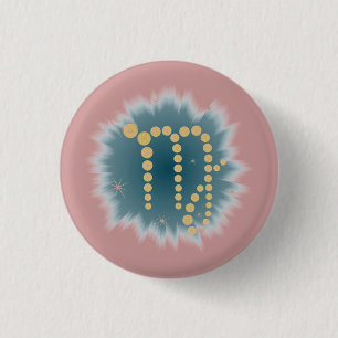 Jungfrau 23. August bis 23. September Buttons Knapp