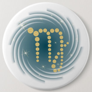 Jungfrau 23. August bis 23. September Buttons Knapp