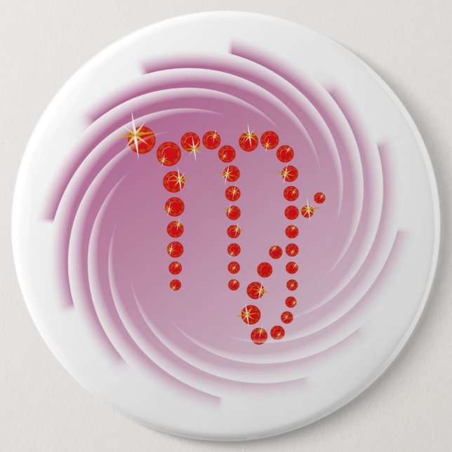 Jungfrau 23. August bis 23. September Buttons Knapp (Framsida)