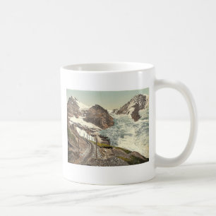 Jungfrau järnväg, Eiger och Monch, med Eiger Gl Kaffemugg