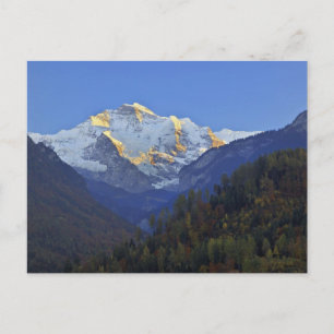 Jungfrau-området från Interlaken Vykort