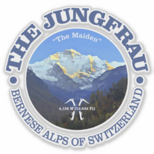 Jungfrauen Klistermärken