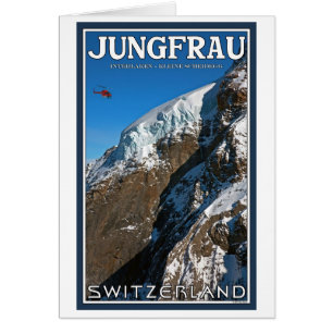 Jungfraujoch Hälsningskort