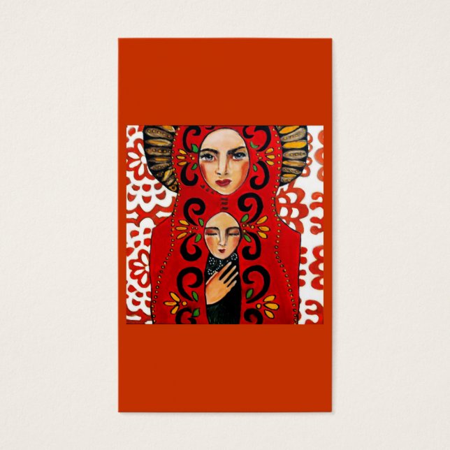 jungfru 3 visitkort (Framsidan)