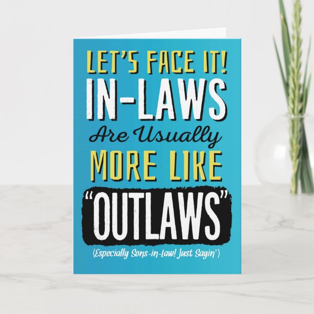 Jungfru Birthday, Lusj, mer som Outlaw! Kort (Framsida)