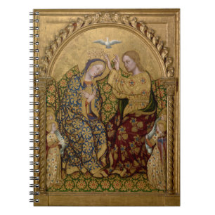 Jungfru Christian Art Anteckningsbok