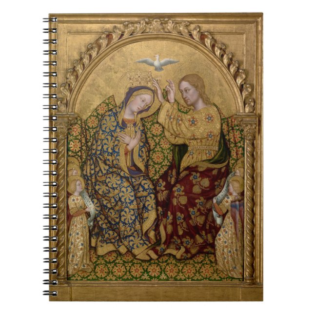 Jungfru Christian Art Anteckningsbok (Framsidan)