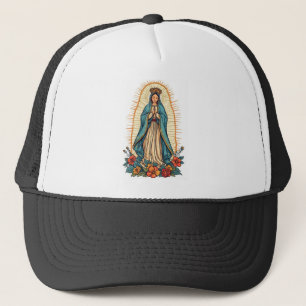 Jungfru Guadalupe Trucker Hatt Keps