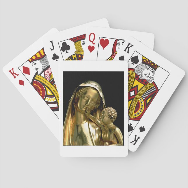 Jungfru Jeanne d'Evreux, 1339 ( Kortlek (Baksidan)