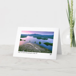 Jungfru- klippafotokort kort