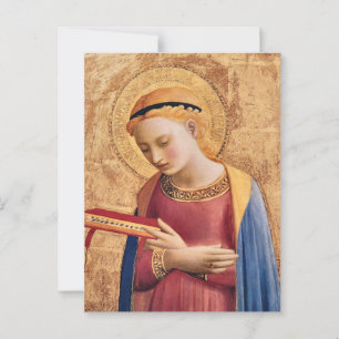 Jungfru Maria förkunnad av Fra Angelico Vykort