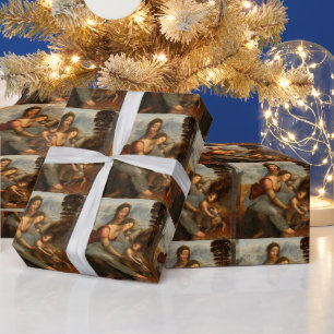 Jungfru Maria och Jesusbarnet med Anna Leonardo da Presentpapper