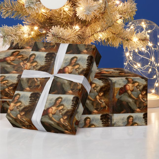 Jungfru Maria och Jesusbarnet med Anna Leonardo da Presentpapper (Helgdagar)