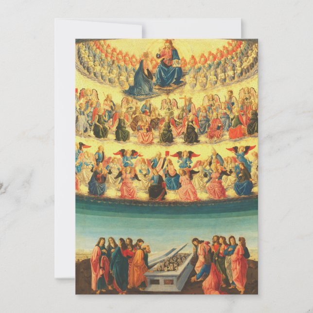 Jungfru Marias upptagande Inbjudningar (Framsida)