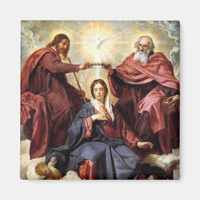 Jungfru Mary Magnet (Framsidan)