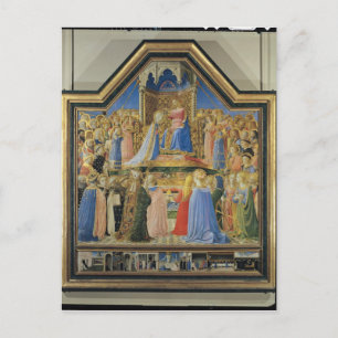 Jungfrukoronation, 1430-32 vykort